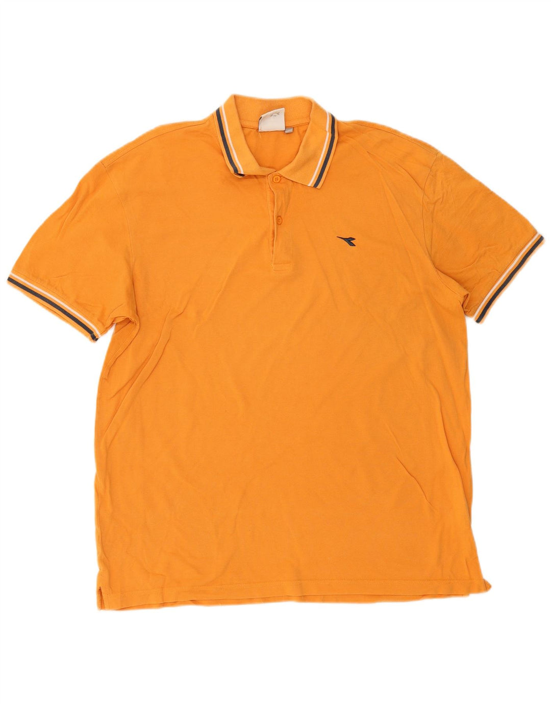 DIADORA Polo Homme 2XL Orange Coton