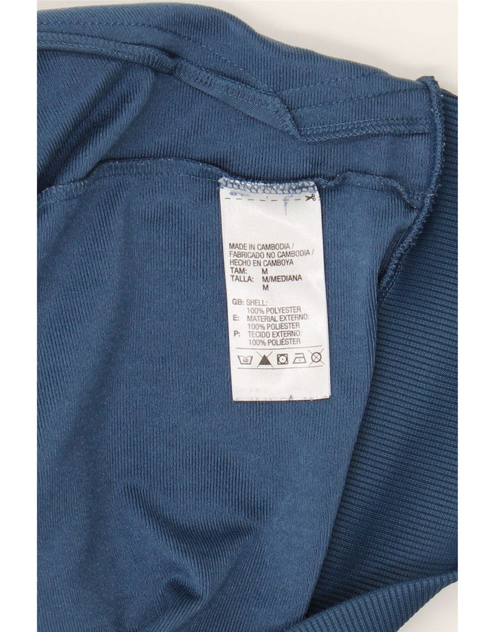 ADIDAS Mens Tracksuit Top Jacket Medium Blue Colourblock Polyester Vintage Adidas and Second-Hand Adidas from Messina Hembry 