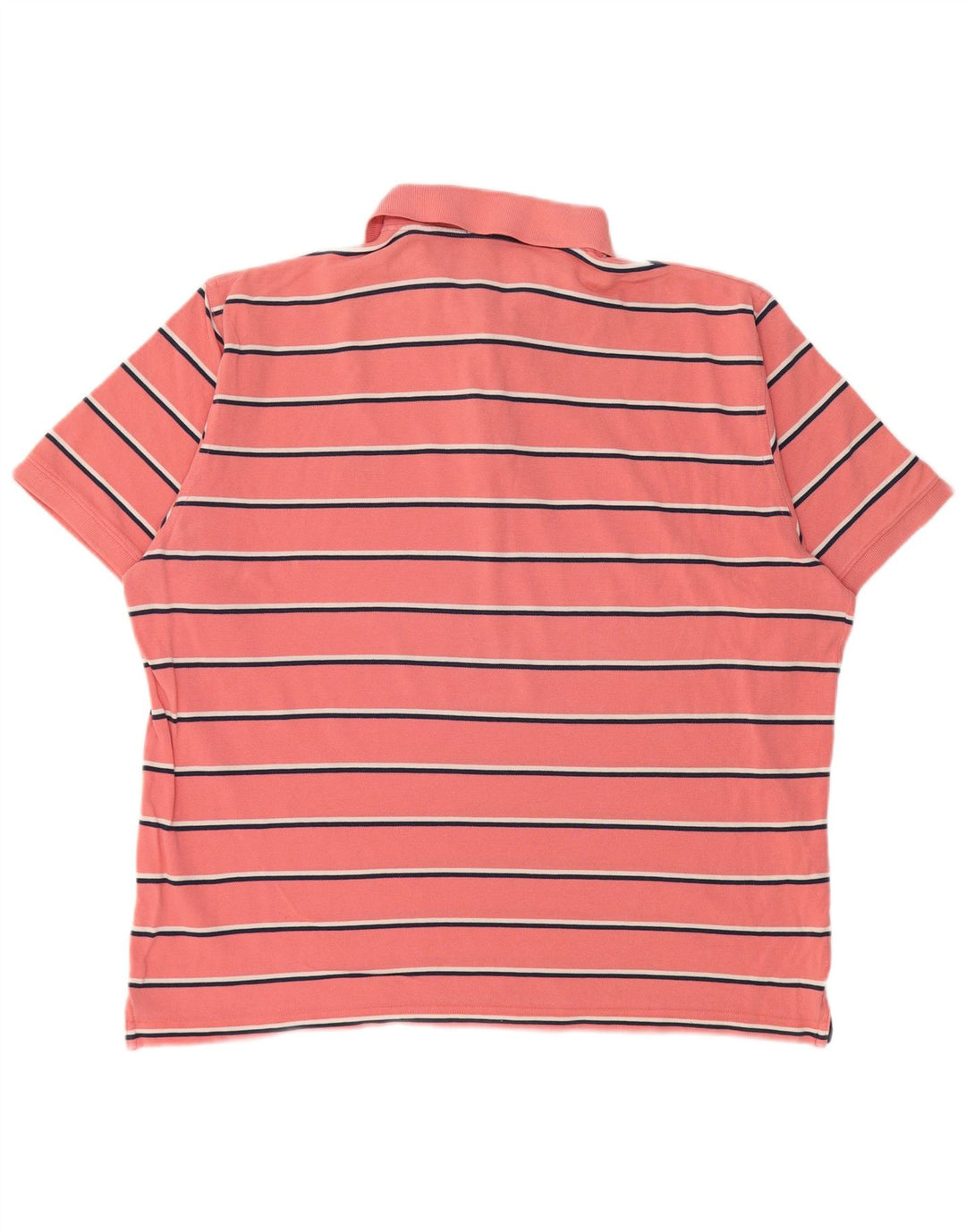 Gant Polo Homme Large Rose Rayé Coton