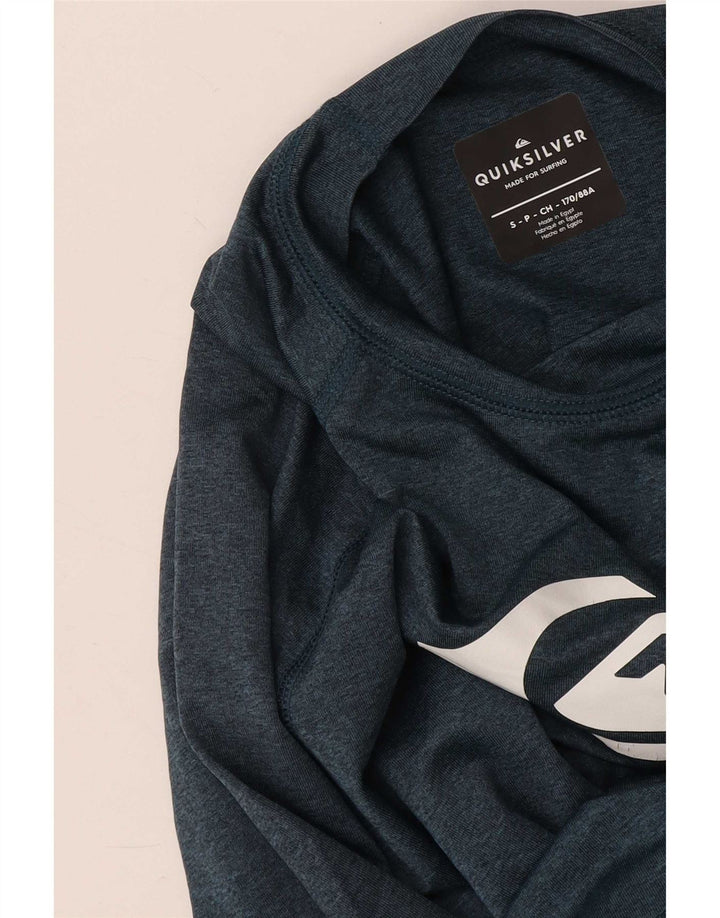 Quiksilver T-Shirt Graphique Homme Petit Bleu