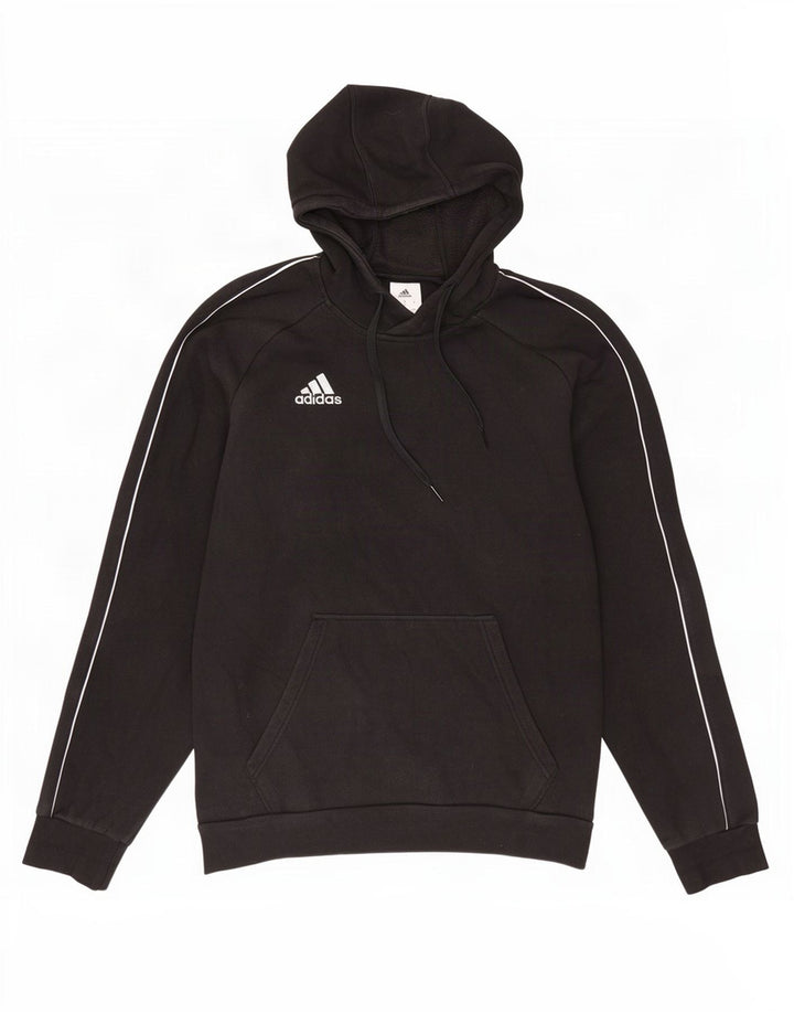 Adidas Pull à capuche pour homme en coton noir moyen