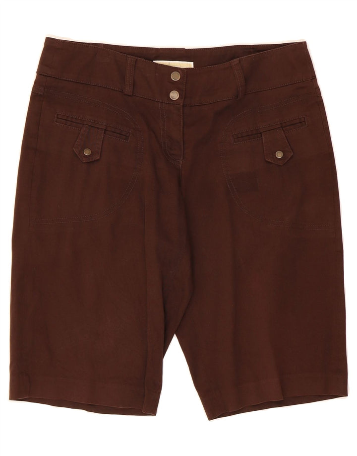 MICHAEL KORS Womens Bermuda Shorts US 8 Medium W32  Brown Cotton Vintage Michael Kors and Second-Hand Michael Kors from Messina Hembry 