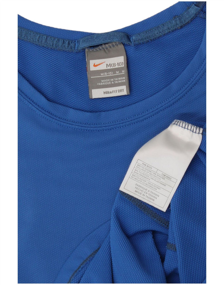 Débardeur Nike Femme US 8/10 Bleu Moyen Polyester