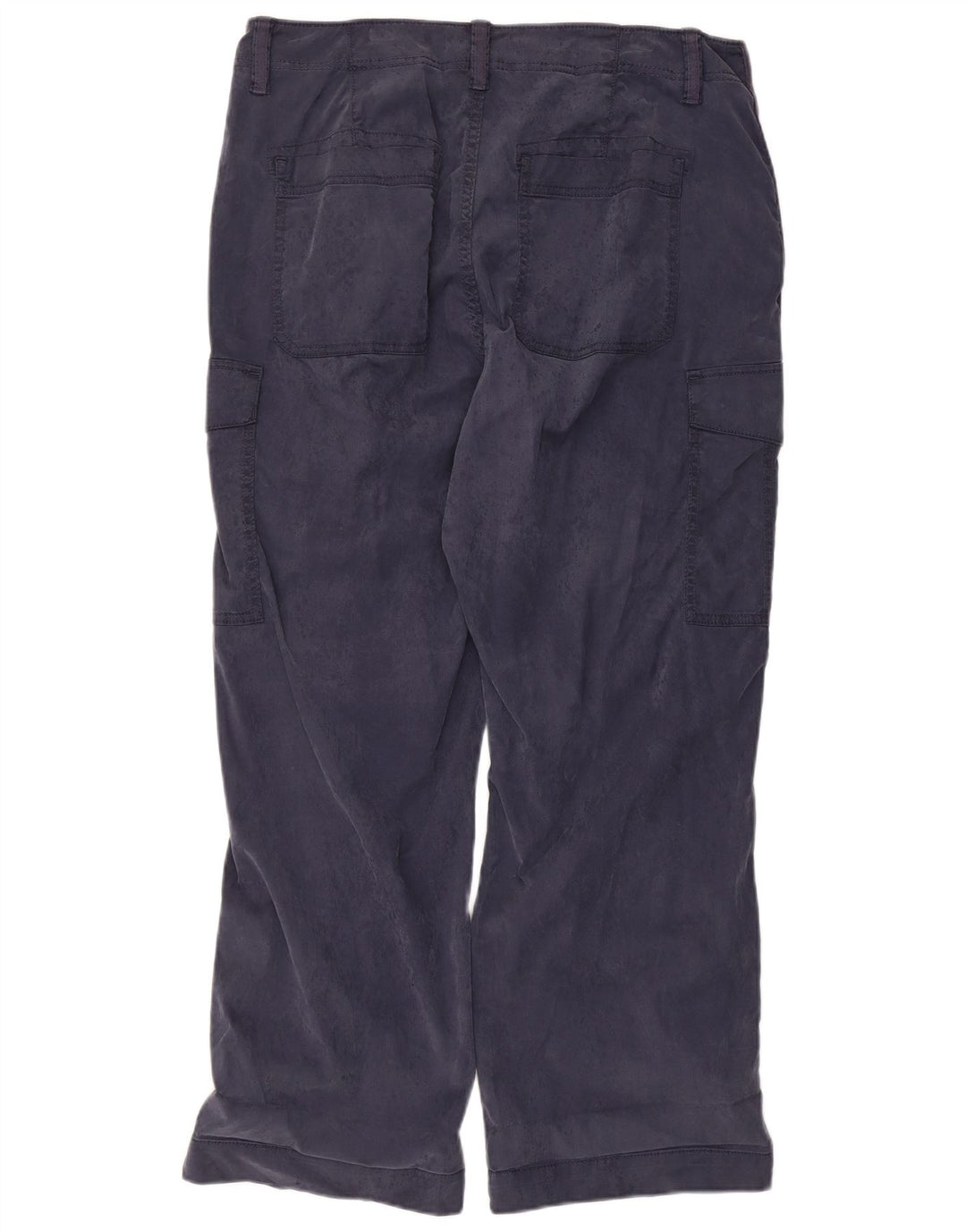 Marks & Spencer Pantalon cargo pour femme US 16 Large W34 L27 Bleu marine