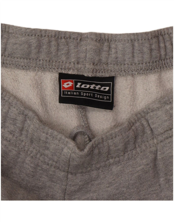 LOTTO Pantalon De Survêtement Homme Large Gris Moucheté