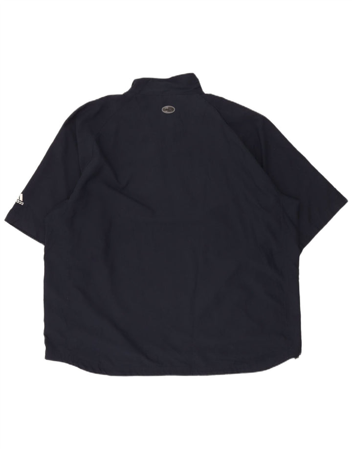 Adidas Hommes Climacool Zip Neck Pull Survêtement Top 2XL Bleu Marine Sports