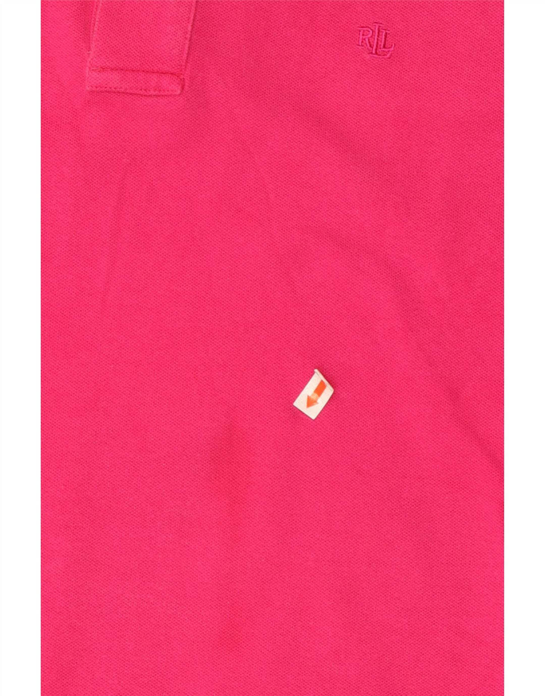 RALPH LAUREN Polo Femme UK 18 XL Rose Coton