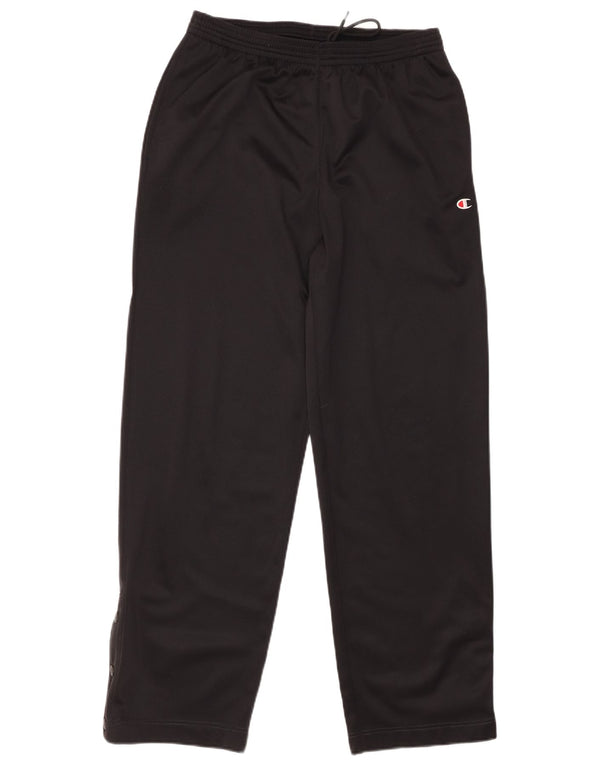 CHAMPION Pantalon de Survêtement Homme Large Noir Polyester