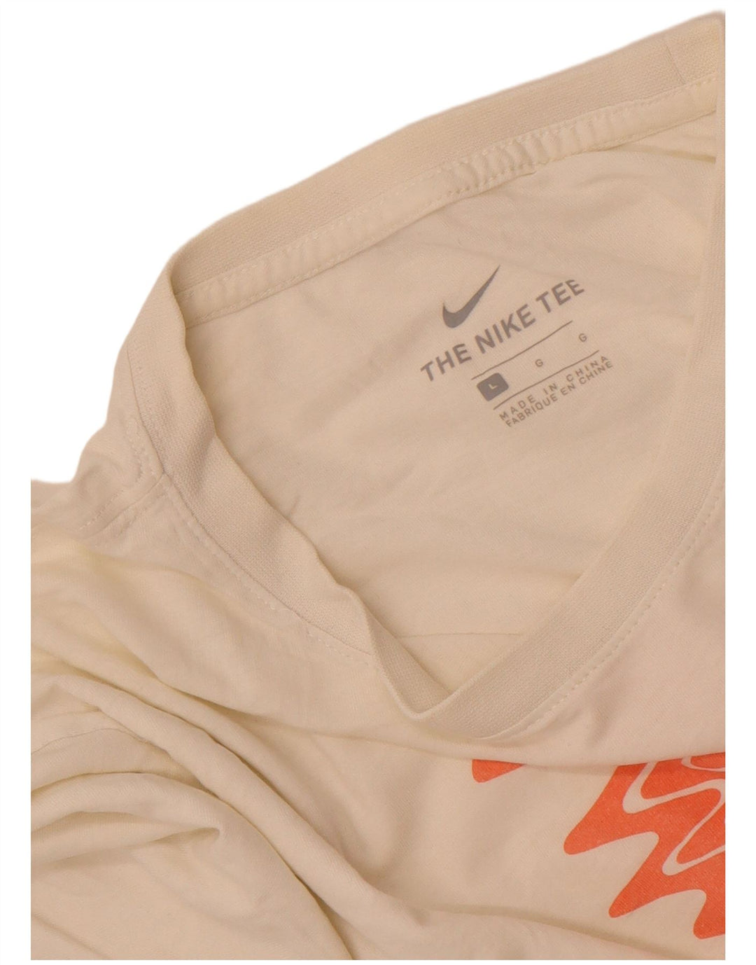 Nike T-shirt graphique pour homme, grand, blanc