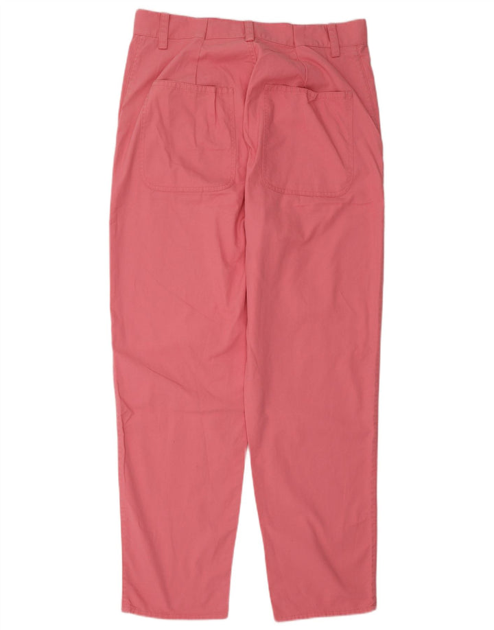COS Pantalon Chino Droit Taille Haute Femme EU 40 Medium W30 L27 Rose