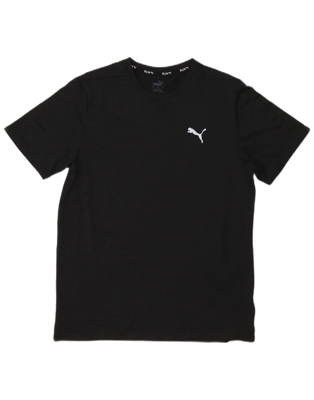 Puma T-Shirt Homme Noir Moyen Polyester