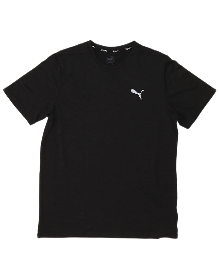 Puma T-Shirt Homme Noir Moyen Polyester