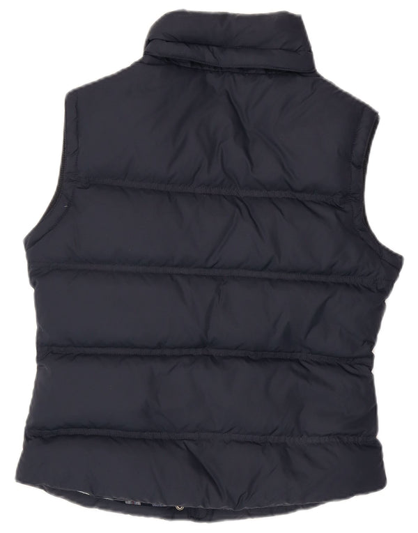 Jack Wills Gilet rembourré pour femme UK 10 Small Bleu marine