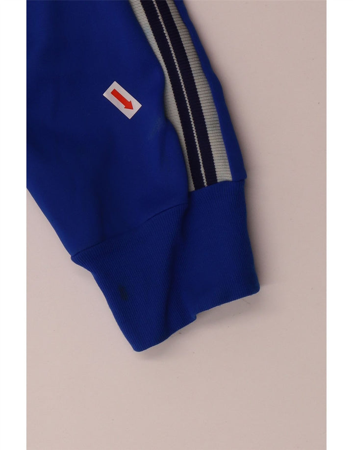 SERGIO TACCHINI Veste de survêtement vintage homme IT 46 Petit Bleu années 80