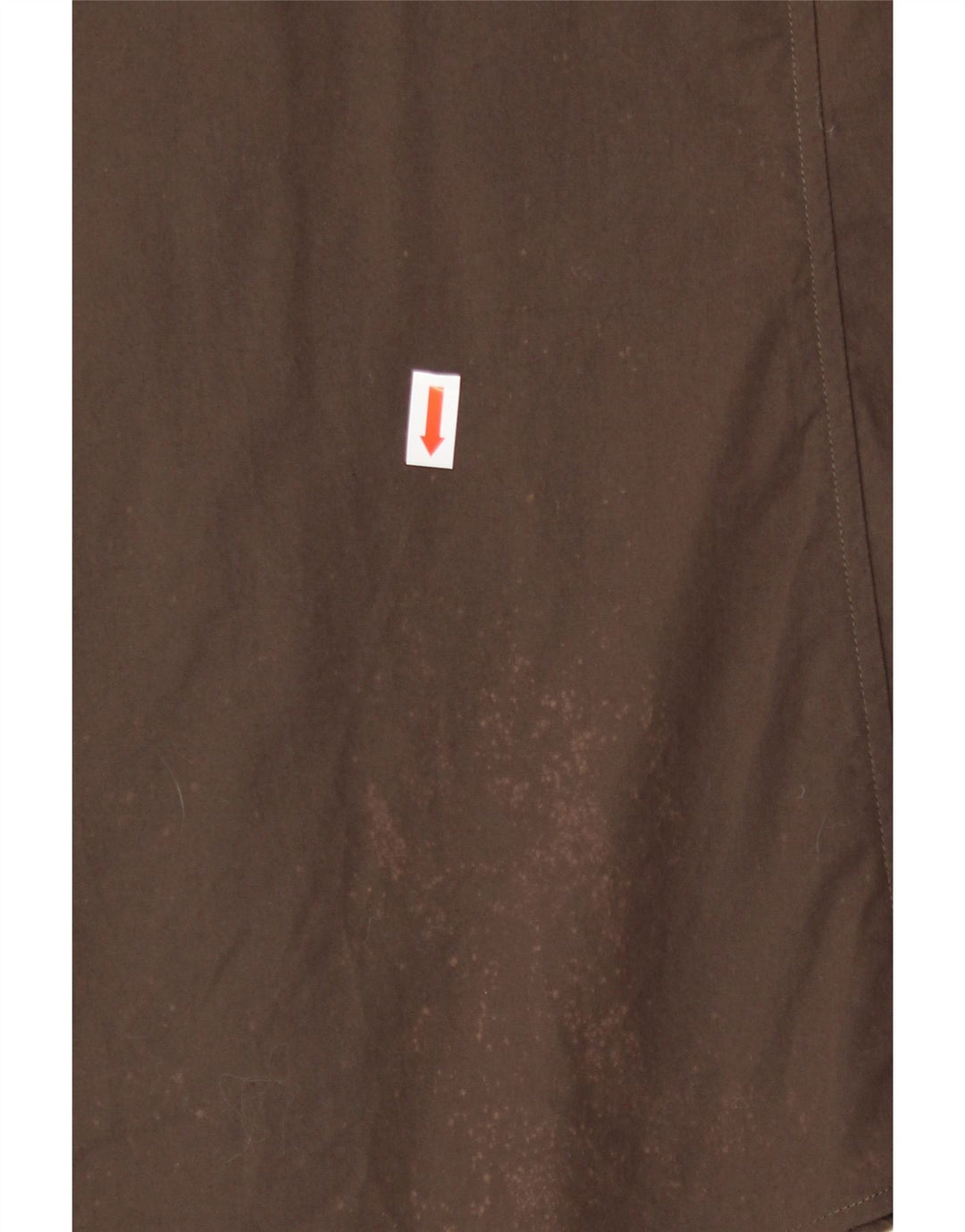 BENETTON Mens Short Sleeve Shirt Medium Brown Vintage Benetton and Second-Hand Benetton from Messina Hembry 