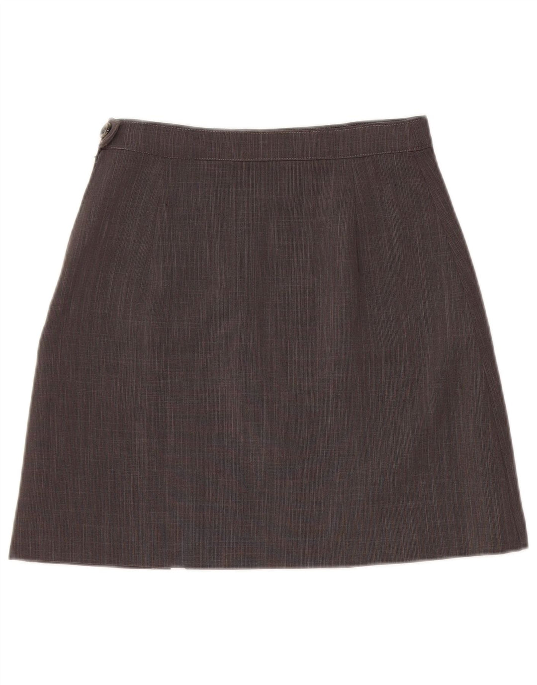 VINTAGE Jupe trapèze femme W26 Petit Gris