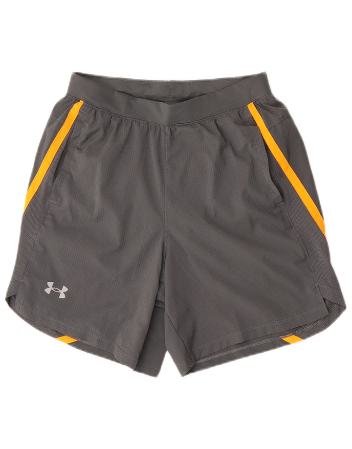 Under Armour Short Graphic Sport Homme Gris Moyen Colourblock Polyester