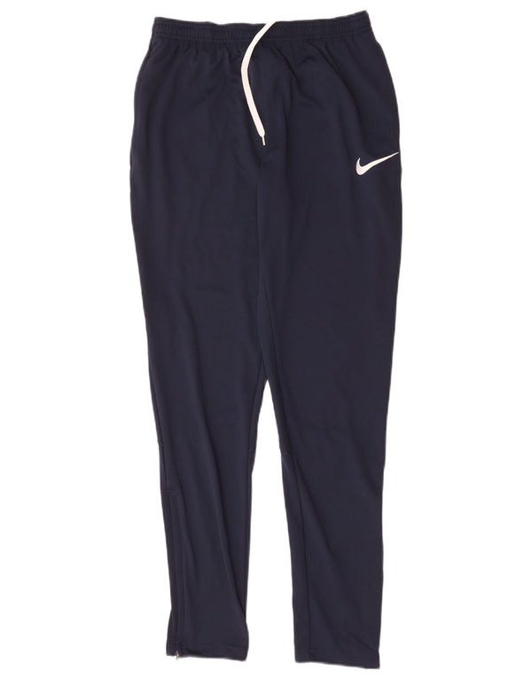 Pantalon de survêtement Nike Dri Fit pour hommes, petit, bleu marine, polyester