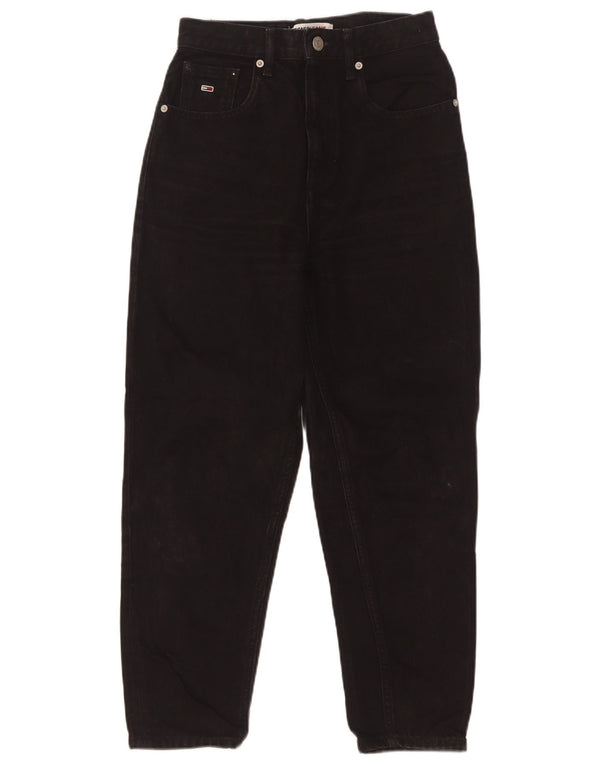 Tommy Hilfiger Jean court fuselé pour femme W25 L25 Noir