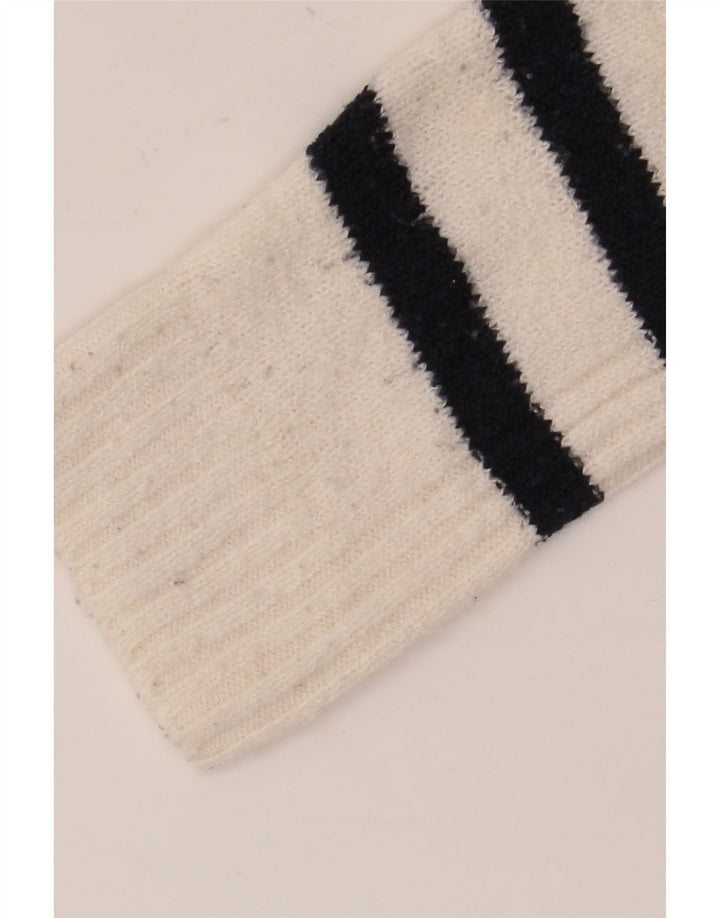 Marks & Spencer Pull à col rond pour femme UK 14 Medium Off White