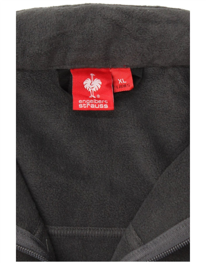 ENGELBERT STRAUSS Veste Polaire Femme UK 18 XL Gris Polyester