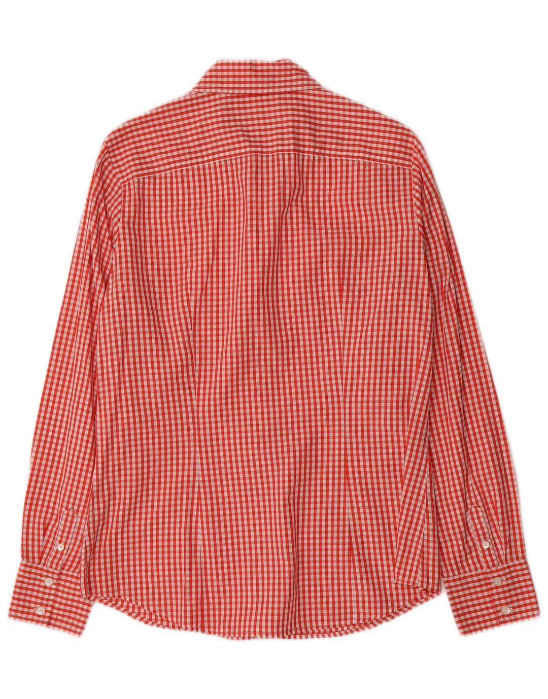 Tommy Hilfiger Chemise Femme US 10 Grand Coton Vichy Rouge