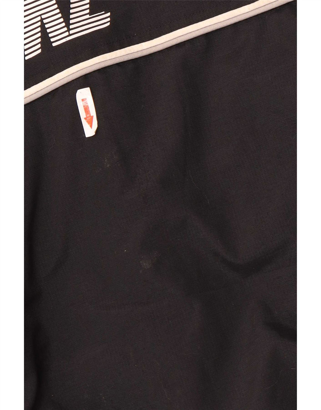 Nike Veste coupe-vent à capuche graphique pour homme UK 42/44 Large Noir Polyester