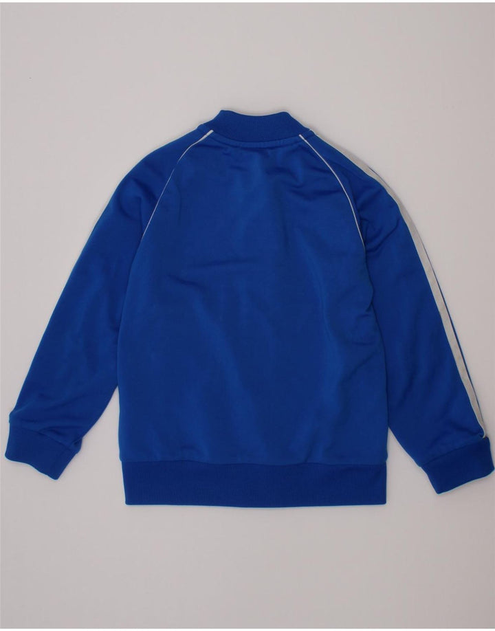 ADIDAS Veste de survêtement pour garçon 5-6 ans Bleu Polyester