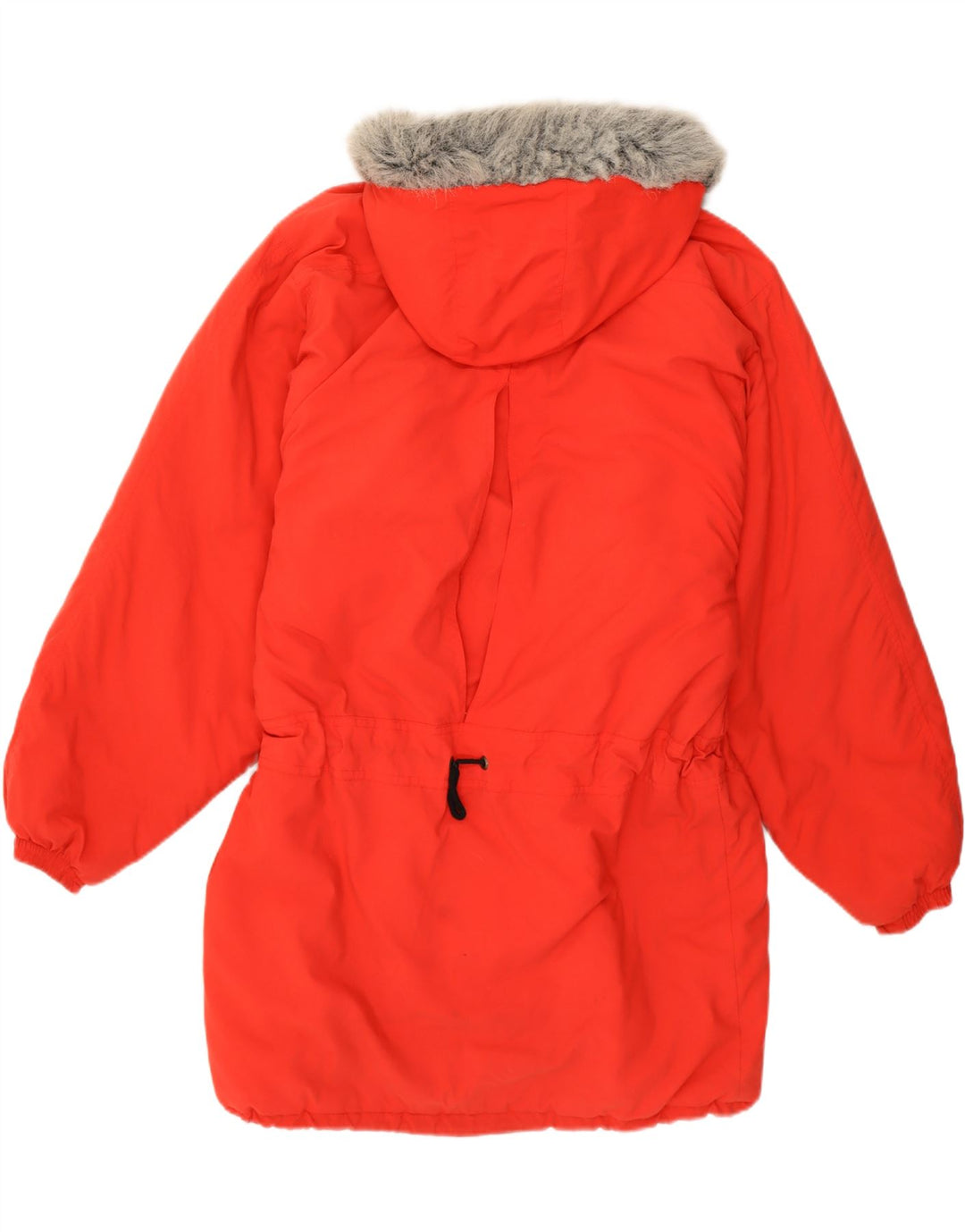 VINTAGE Womens Hooded Padded Jacket UK 16 Large Red Vintage Vintage and Second-Hand Vintage from Messina Hembry 