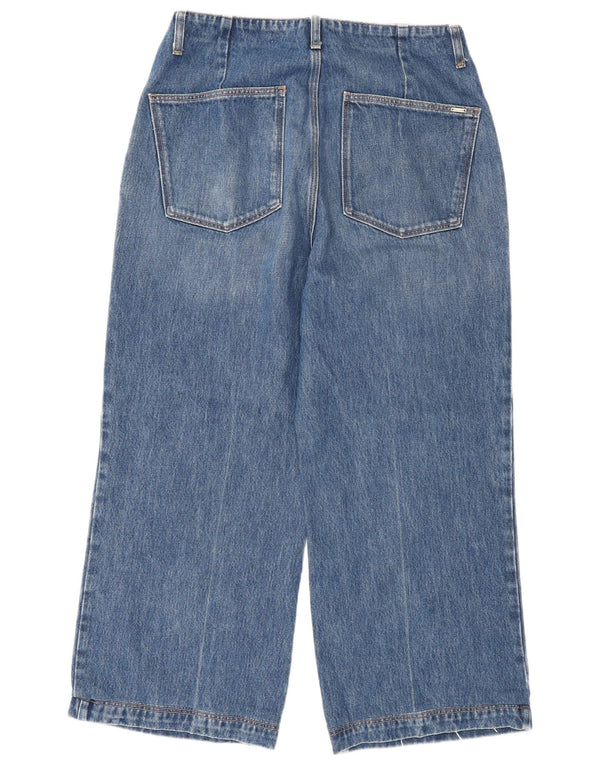 Massimo Dutti Jean large femme W30 L26 bleu