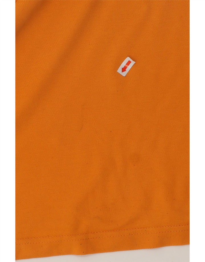 DIADORA Polo Homme Large Orange Coton