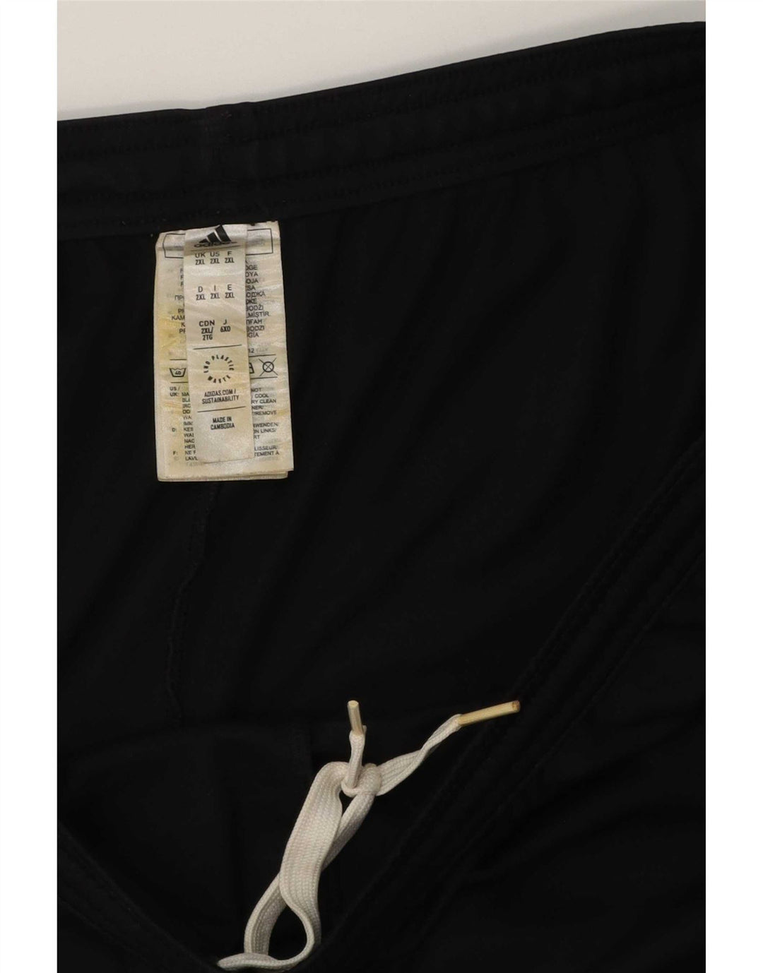 Adidas Short de sport Aeroready pour homme 2XL Noir Polyester