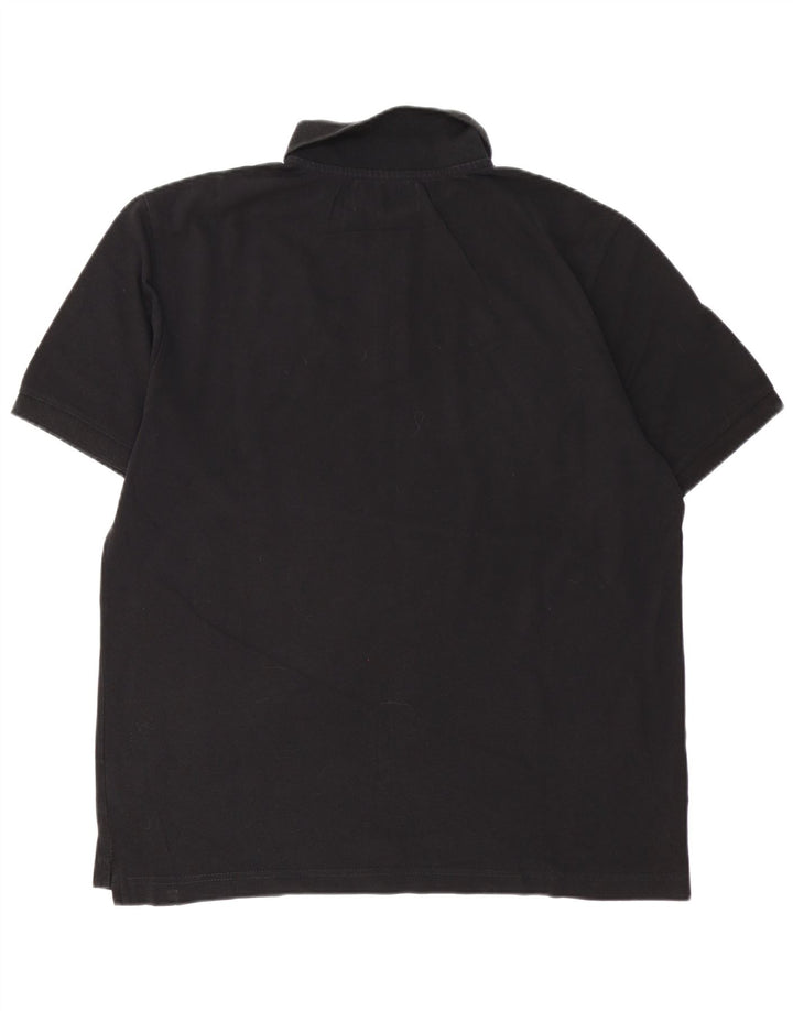 Kappa Polo Homme Grand Noir Coton