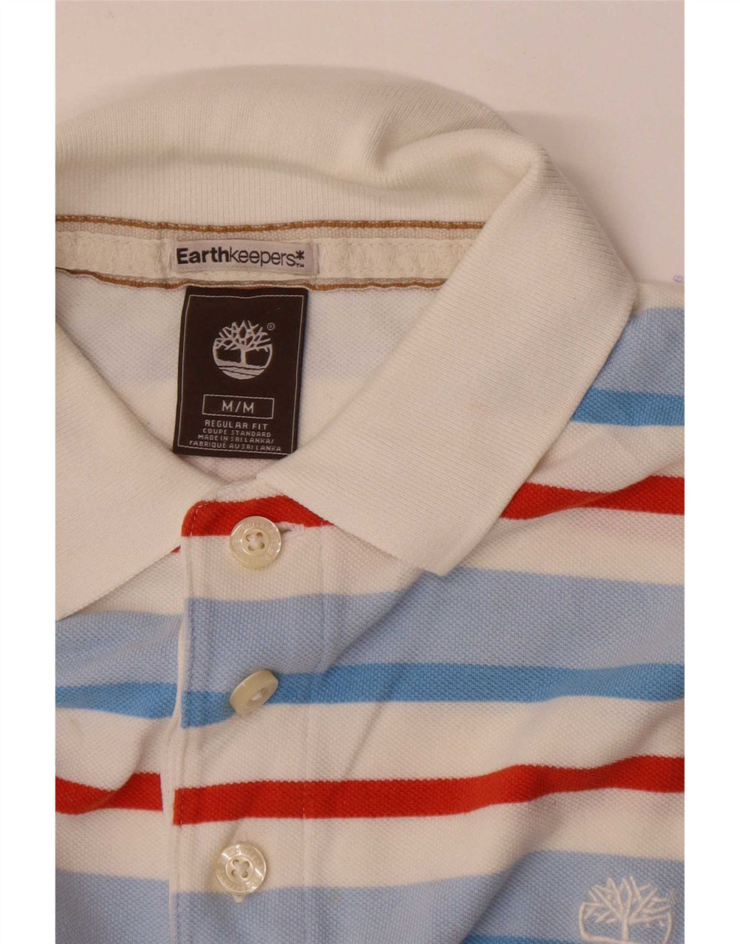 Timberland Polo Regular Fit Homme Rayé Multicolore Moyen