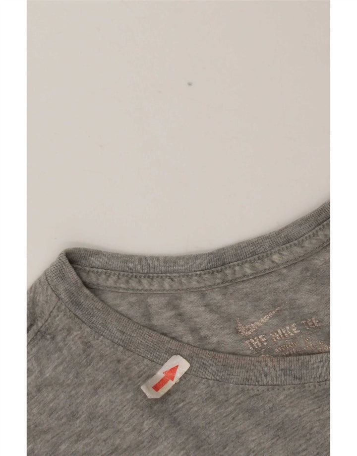 Nike Homme Air Max Graphic T-Shirt Haut Gris Moyen Coton