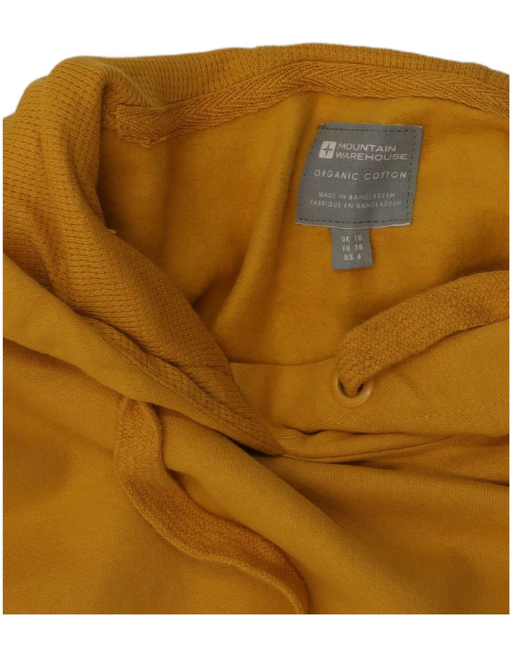 MOUNTAIN WAREHOUSE Pull à capuche surdimensionné pour femme UK 10 Petit Jaune