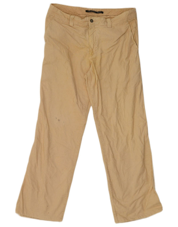 Dockers Pantalon Homme Coupe Regular En Velours Côtelé W34 L29 Beige