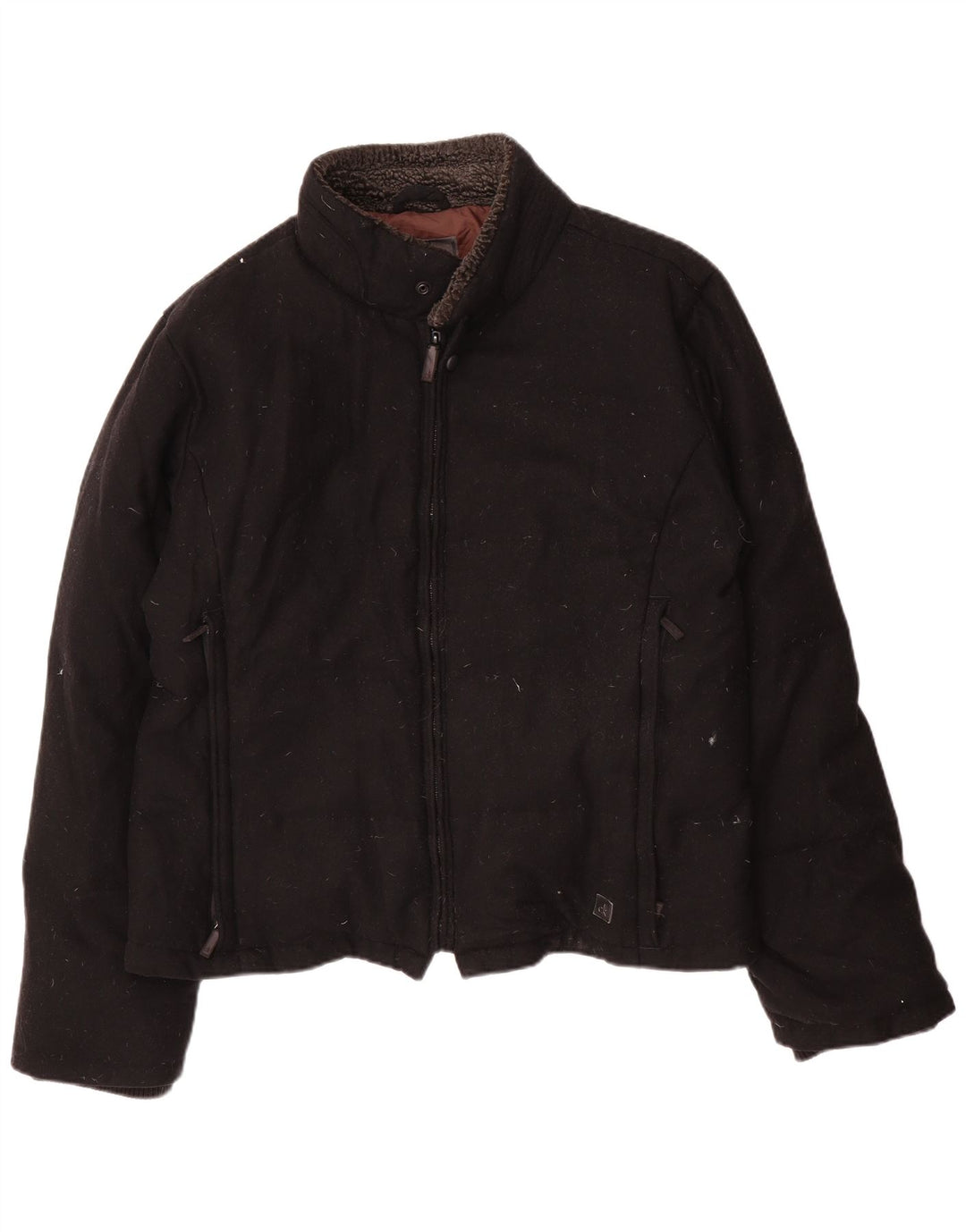 Calvin Klein Veste matelassée pour hommes IT 54 2XL Laine noire