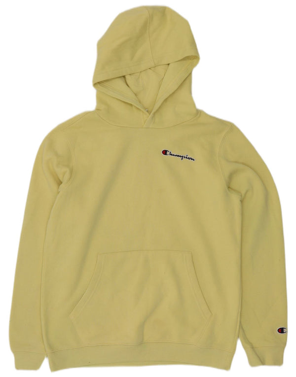 Champion Pull à capuche garçon 13-14 ans XL Jaune Coton