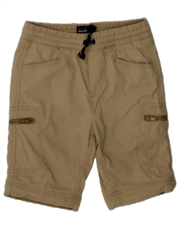 EDDIE BAUER Boys Cargo Shorts 6-7 Years W20 Beige Nylon Vintage Eddie Bauer and Second-Hand Eddie Bauer from Messina Hembry 