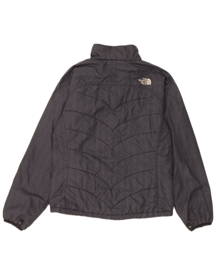 The North Face Veste rembourrée pour femme UK 14 Medium Bleu Marine Nylon