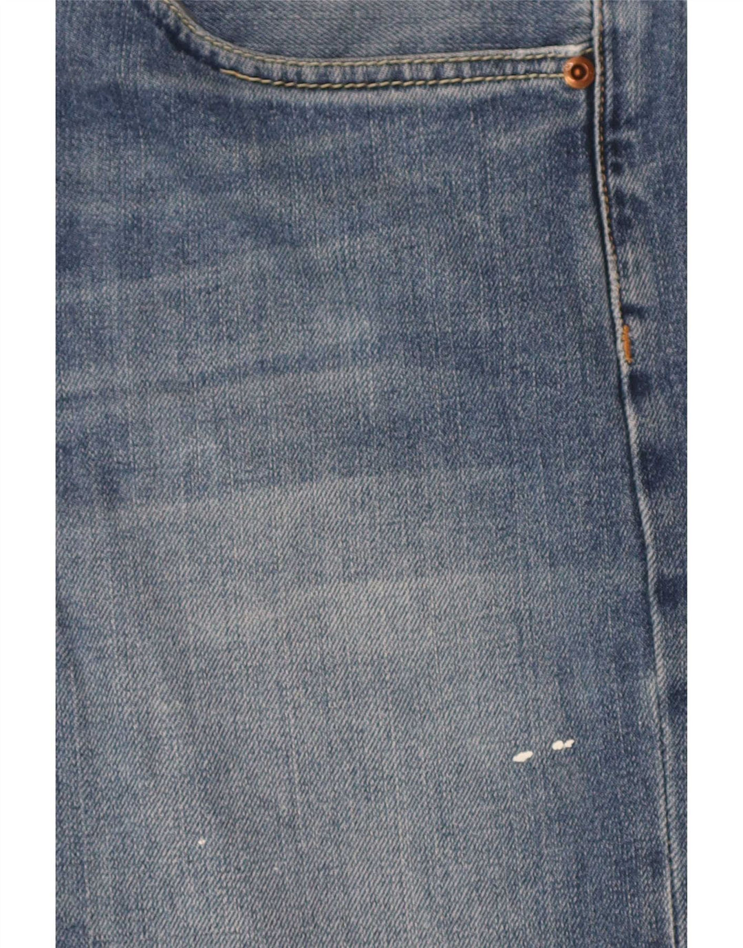 Zara Jean droit pour homme EU 44 Large W34 L29 Bleu
