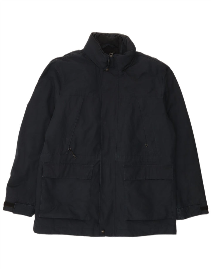 Marks & Spencer Veste coupe-vent pour homme UK 40 Large Bleu marine