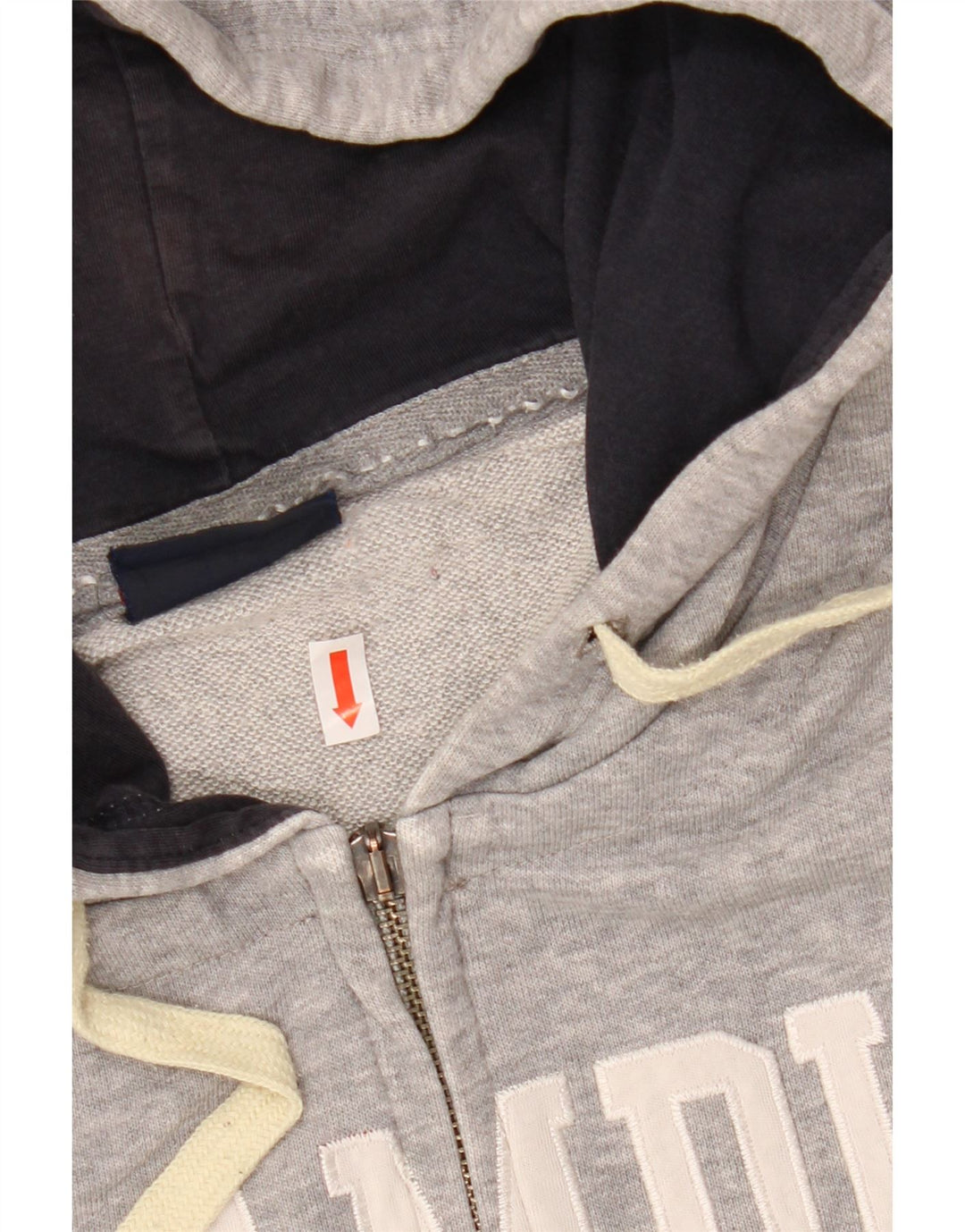 Champion Pull à capuche zippé graphique pour homme XL Gris Coton
