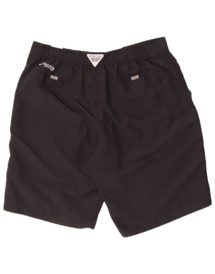 Columbia Short Cargo Omni-Shade W34 Homme Noir Large Polyester