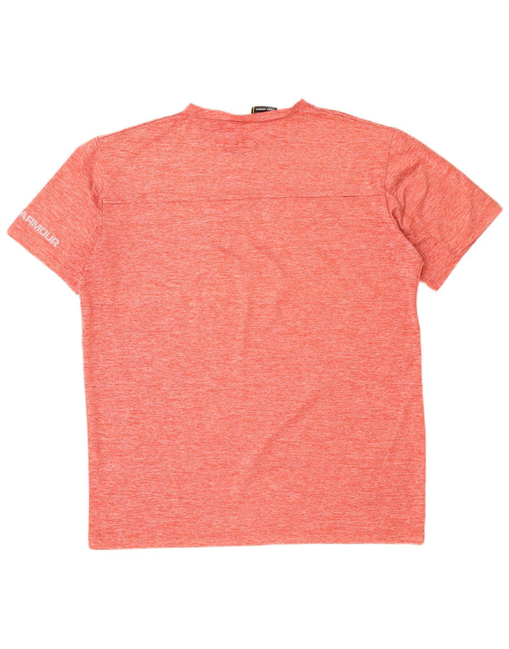Under Armour T-Shirt Homme Haut Large Rouge Moucheté