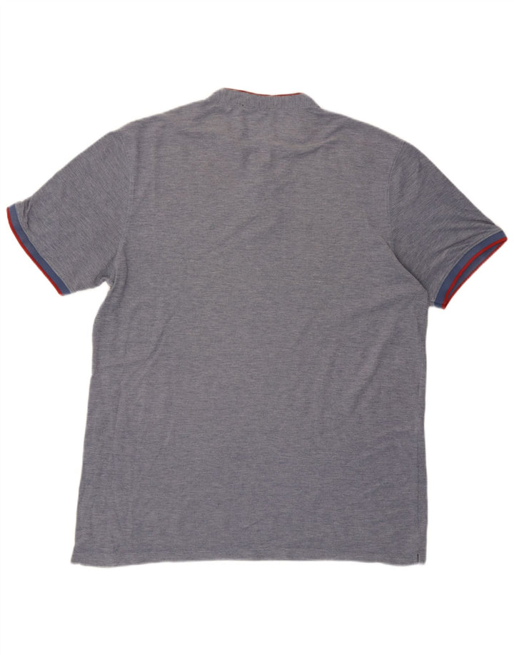 Jack & Jones T-Shirt Homme Top 2XL Bleu Marine Moucheté