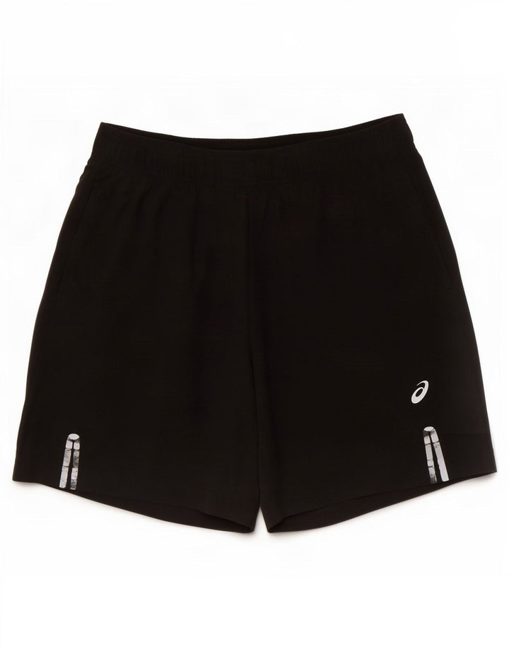 Asics Short de Sport Homme Noir Moyen Polyester