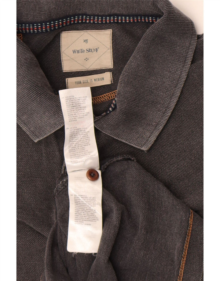 Polo White Stuff Homme Gris Moyen Coton