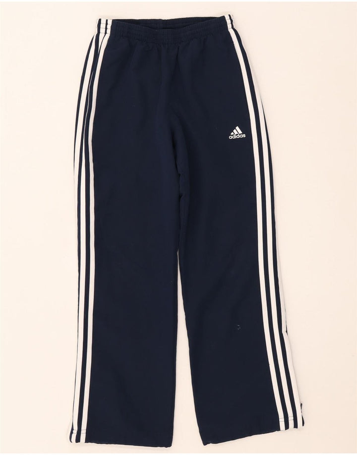 Pantalon de survêtement Adidas garçon 9-10 ans bleu marine polyester